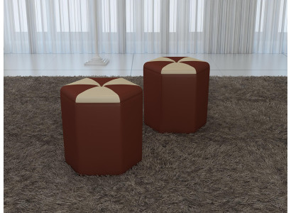 Design Upholstery Stool Footstool Ottoman Seat Padded Pufa FT007
