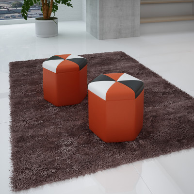 Design Upholstery Stool Footstool Ottoman Seat Chaise Padded FT004