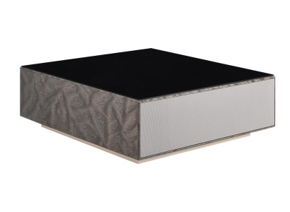 Coffee table Black new Creative Glass Modern Design Furniture Luxury Living room Wood