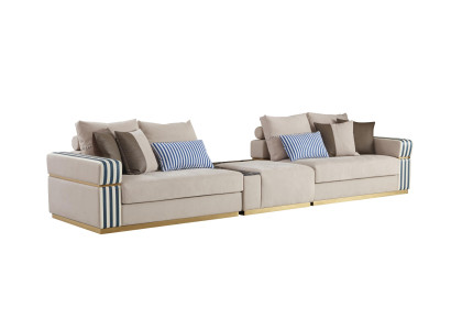 Sofa xxl Beige Living room Modern Design Couches Sofas new Creative Furniture Fabric