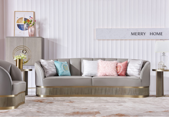 Sofa set 4+2+2 Seater Living room Upholstered furniture Modern sofa Leather sofa Sofas