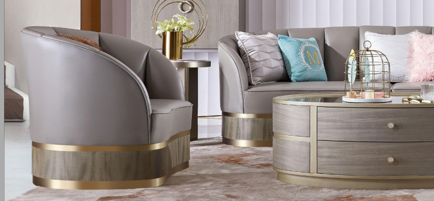 Complete Set Sofa set 411 Seat Modern Designer Living landscape 4-piece Suite