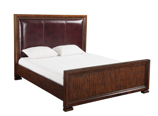 Complete's Bedroom Set 4 pcs Design Modern Luxury Bed 2x Bedside table