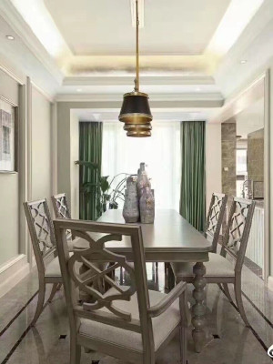 Dining set Set Chair Group new Table 6 Design Chairs 7tlg Dining room Wood Tables