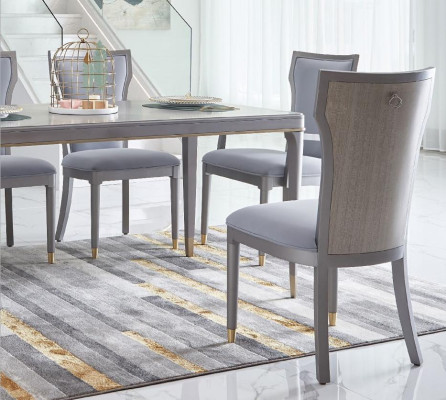 Complete Set Dining table + 6 Chairs Dining room Deco Suite Dining Group Table