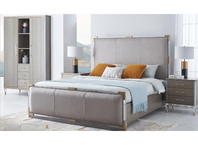 Classic s 3 pcs. Bedroom Set Classic s Bed + Bedside table Double bed