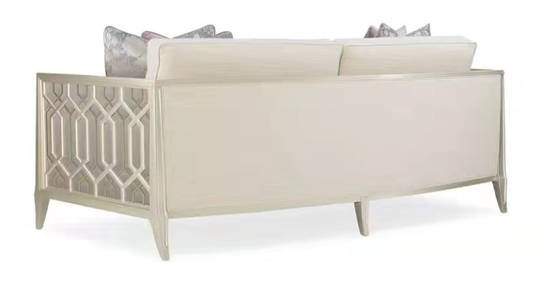Modern 3 Seater Design Sofa Couch Upholstery Sofas Couches Fabric Textile Three Seater