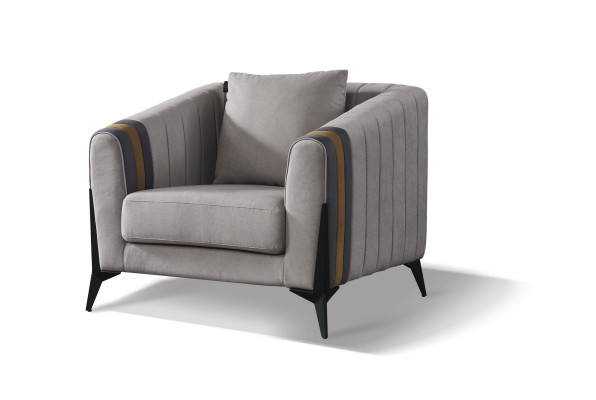 Sofa set Living landscape Sofas Couches Upholstery Fabric sofa 3+1 Seater