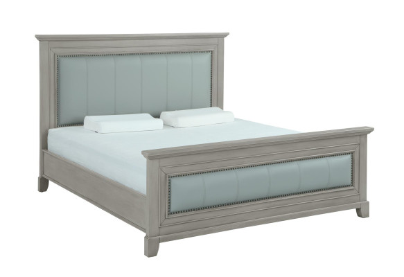 Double bed Bedroom Hotel Ehe Luxus Bed 2x Bedside table 3pcs. set