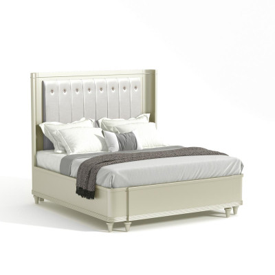 Upholstery Design Luxury Bed 180 x 200cm Fabric Beds Leather Modern Bedroom