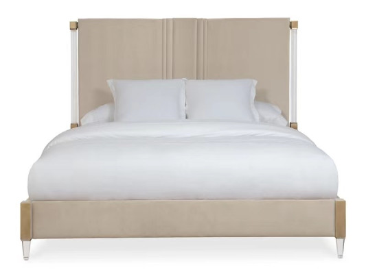 Luxury Double Hotel Beds Sleep Room Leather 180x200cm Bed Upholstery Design new