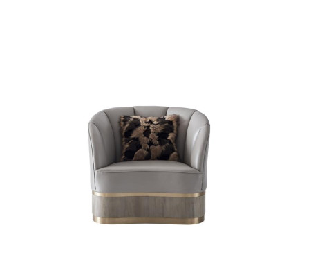 Living room Luxury Armchair Hotel Upholstery Chairs Modern Single Seater Designer