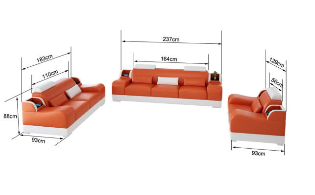 Sofa set Couch Seat Suite 3+2+1 Complete Set Modern new Living room Sofa