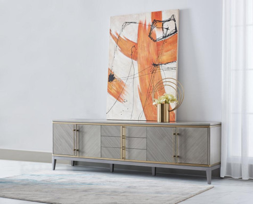 Luxury Sideboard tv Lowboard TV-cabinet xxl Wardrobe Table Living room Wood TV-cabinet