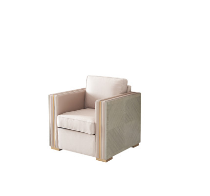 Designer Living room Furnishings Armchair Single Seater Upholstery Sofa Couch