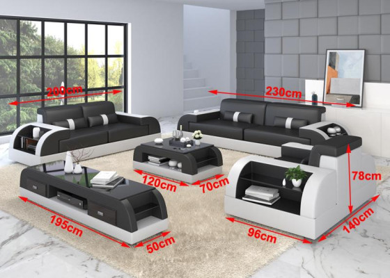 Sofa Couch Suite 3+3 Seater Sets Leather Couches Upholstery Three Seater new