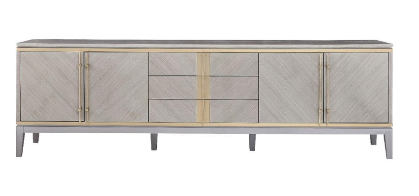 Design Chest of drawers Sideboard Decor Side Low Board Wardrobe Living Room Shelf