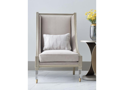 Classic Wing Chair Armchair Couch Sofa Upholstery Seat Lounge Relax Club Fabric