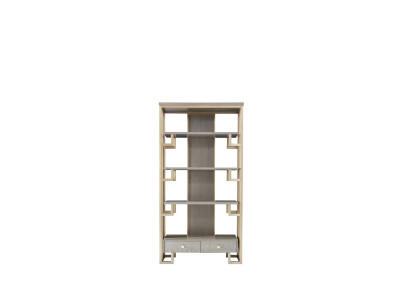 Luxury stainless steel Display case Wood Designer Wardrobe Showcases Shelf Cabinets