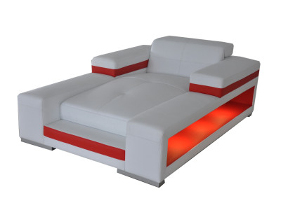 Modern Leather Comfort Loungers Recliner Chair Relax Lounger Chaise Longue Lounger