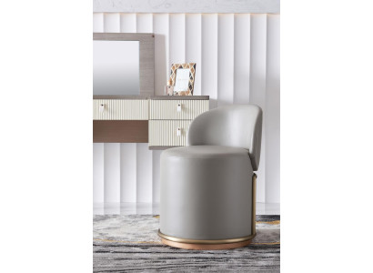 Luxury Armchair Stool Chair Lounge Club Designer Furniture Sleep Living
