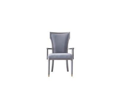 Luxury Design Chair Real Italian Style Furniture Single Seater Wood Recliner Chair