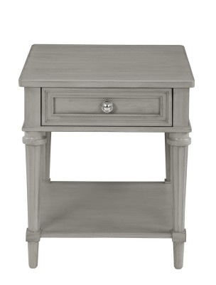 Glass table Bedside table Night console Design Side table Bedroom