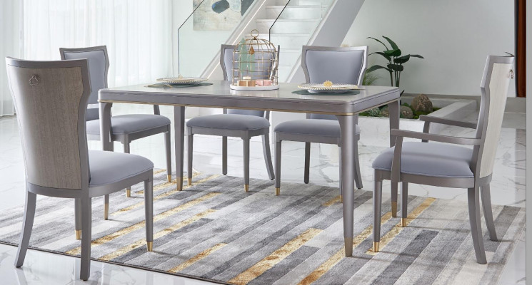 Luxury Design Upholstery Chair Chairs Office Seat Office Dining room Wood Furniture
