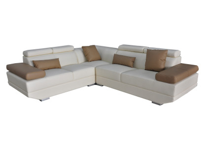 Leather sofa couch living landscape corner suite modern design sofa decoration L-shape