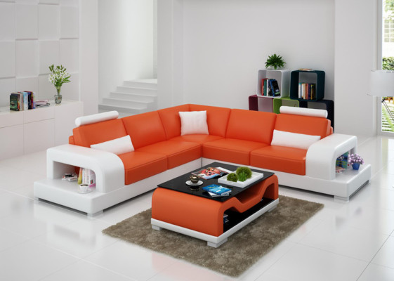 Modern Sofa L-shape Quality sofa with high-quality padding for corner placements