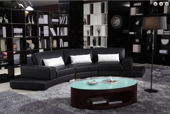 Leather sofa with USB Living landscape Corner sofa Eck Suite Design Modern Sofa A1130