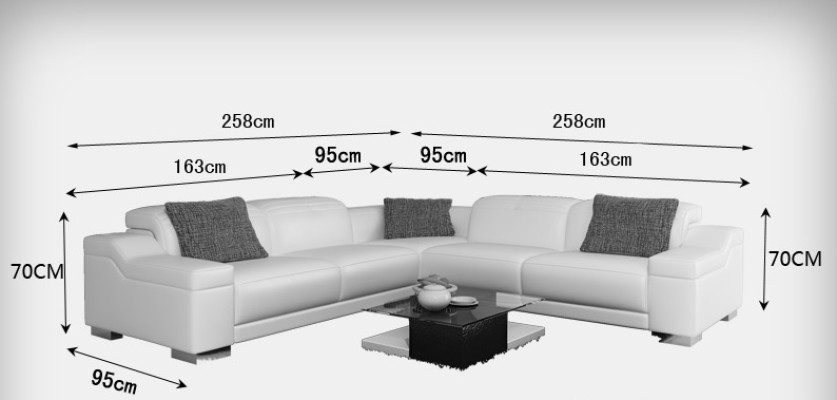 Leather sofa sofa couch living landscape corner sofa modern corner suite design