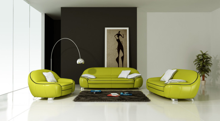XXL Couch Corner sofa Living landscape Design Modern Sofa set 3+2+1 F3013