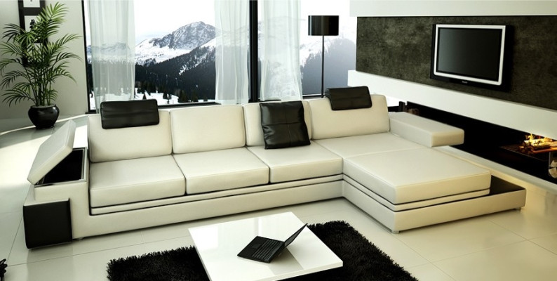 Comfort in perfection The beautiful corner sofa for your modern living room