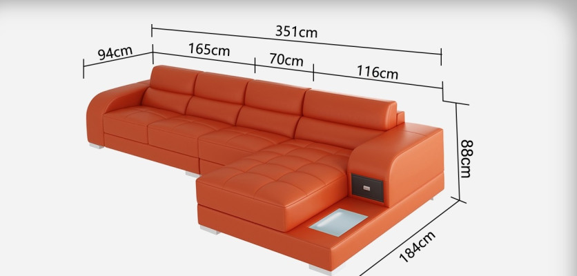 Stylish Design The Black L-Shaped Sofa for Sophistication and Comfort