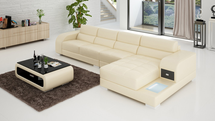 Stylish Design The Black L-Shaped Sofa for Sophistication and Comfort