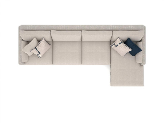 Living room Upholstery Textile Upholstered Sofa L-shape Furnishings Luxury Designer Furniture