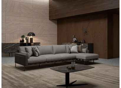 Sofa Corner sofa Living room Corner sofa Couch Upholstery Textile Suite Corner Upholstered furniture