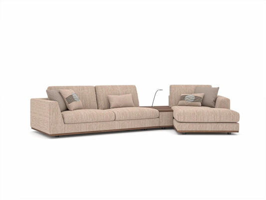 Designer Beige Sofas L-shape Upholstered furniture Corner sofa new Luxury Armchair Living room