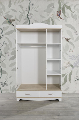 Modern style Wardrobe Wardrobe Wood Coat rack youth room new