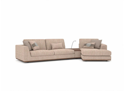 Designer Corner sofa L-shape Luxury Sofa Couch Living room Textile Upholstered furniture