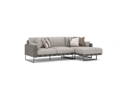 Luxury Designer Corner sofa L-shape Living room Upholstered furniture Upholstery Textile Furnishings
