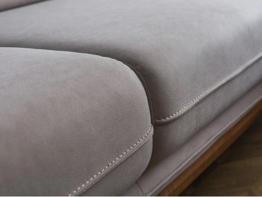 Living room Furnishings Designer Gray Corner sofa L-shape Sofa Couch Upholstered furniture