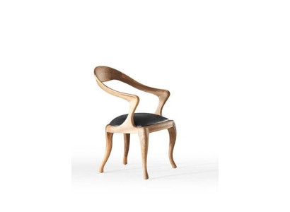 Modern Wood Chair Dining room Seating Furniture Designer Armchair Luxury Chairs