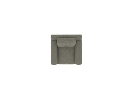 Luxury Designer Armchair Modern Upholstered Chair Furnishings Gray Textile Seat new