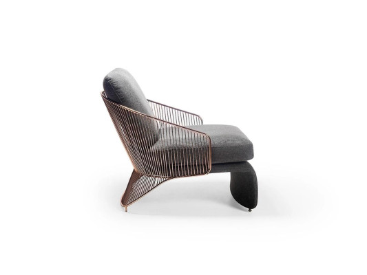 Living room Luxury Armchair Designer Furnishings Upholstered furniture Upholstered armchair