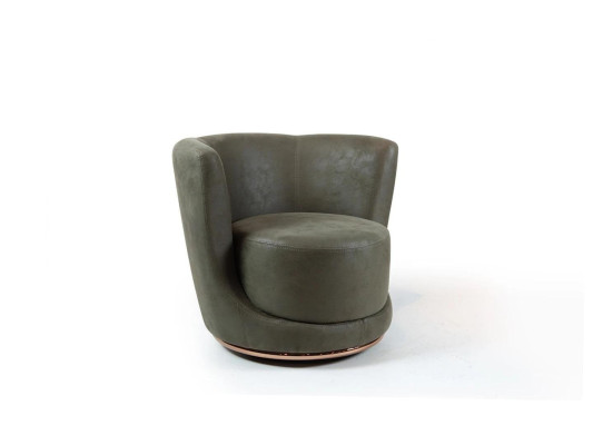 Modern Armchair Gray Upholstered furniture Living room Design Couch Upholstery Seat