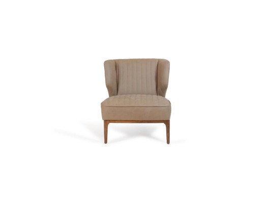 Gray Armchair Designer Seat Couch Modern Living room Upholstered furniture new
