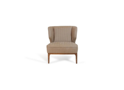 Gray Armchair Designer Seat Couch Modern Living room Upholstered furniture new