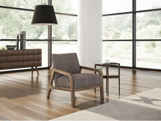 Modern Design Armchair Upholstery Seat Textile Living room Modern Upholstered furniture